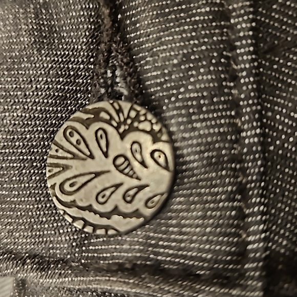 prAna Jada Jeans 8 / 29 Mid-Rise Standard Boot Leg Black Out - Picture 5 of 7